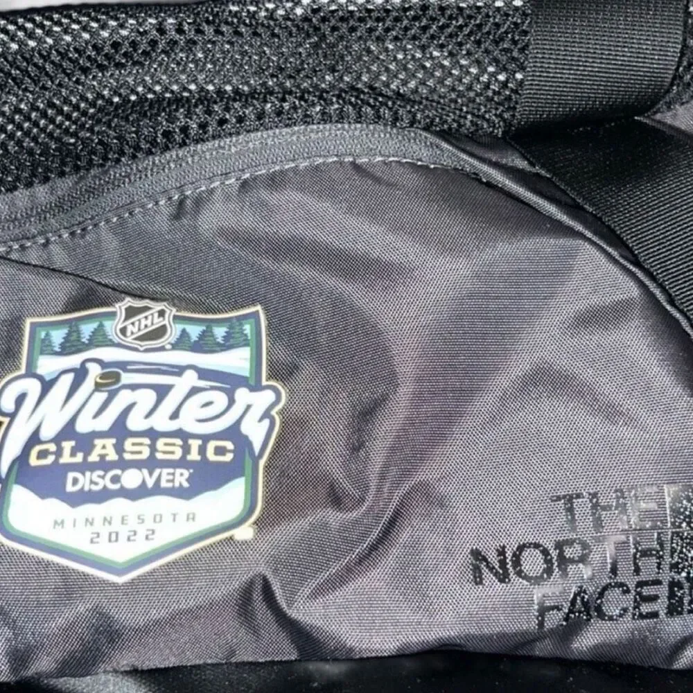 The North Face NHL Discover New Amsetdam Vodka Apex Duffel Bag Black Nylon